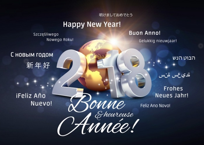 Bonne et heureuse annee 2018