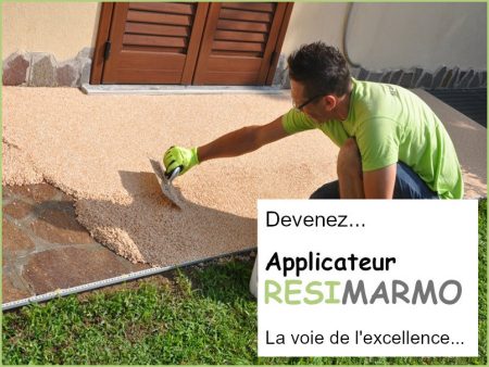 Applicateur RESIMARMO la voie de l'excellence