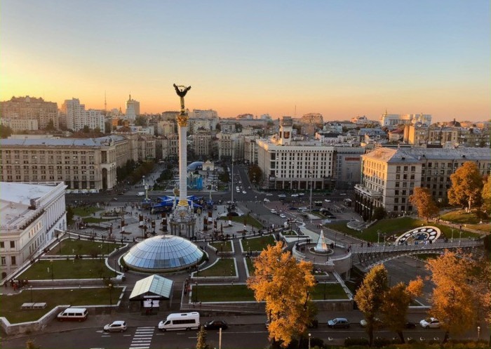 Kiev capitale de l'Ukraine