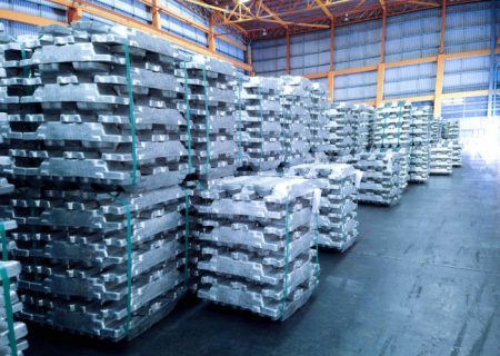 Aluminium en lingots
