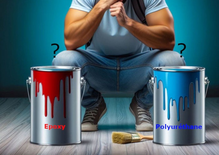 Résine époyx ou polyurethane