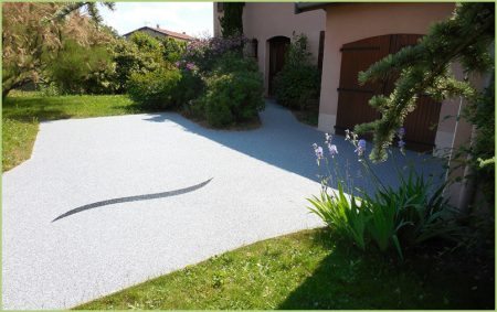 Cour après travaux