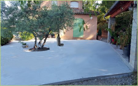Terrasse avant travaux